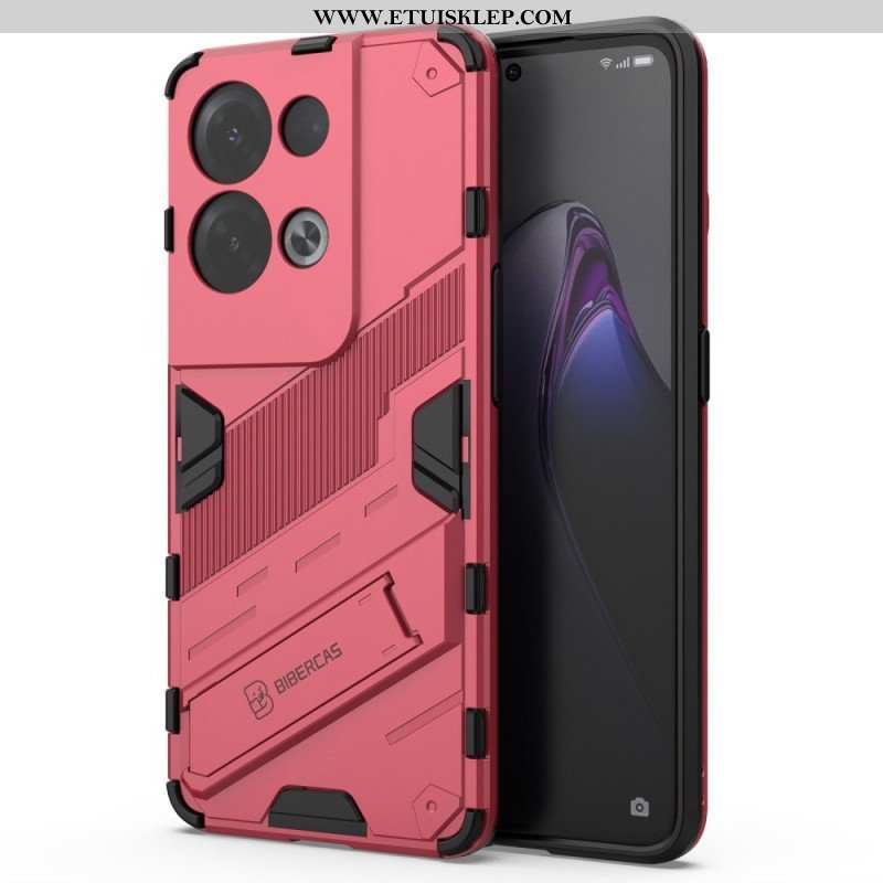 Etui do Oppo Reno 8 Pro Zdejmowany Stojak W Dwóch Pozycjach Bez Użycia Rąk